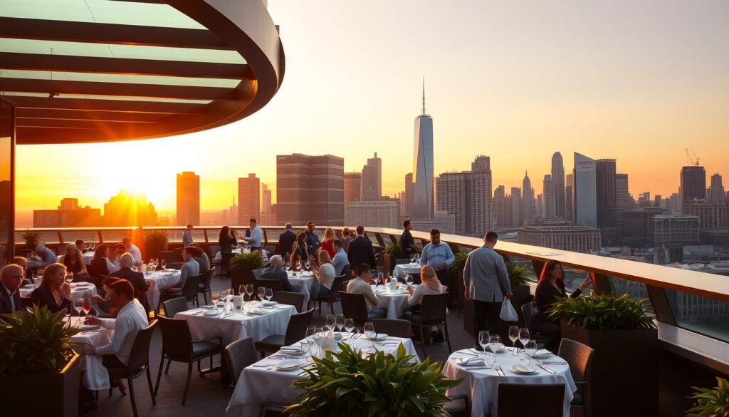 Chicago rooftop dining Chicago rooftop dining
