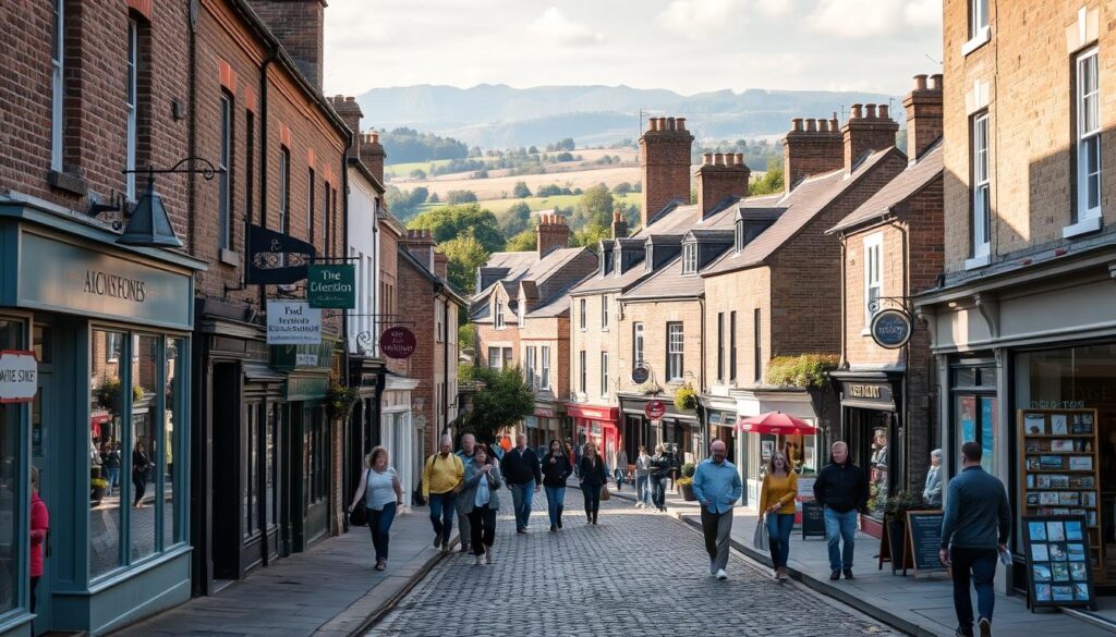 Amble Northumberland Shopping District