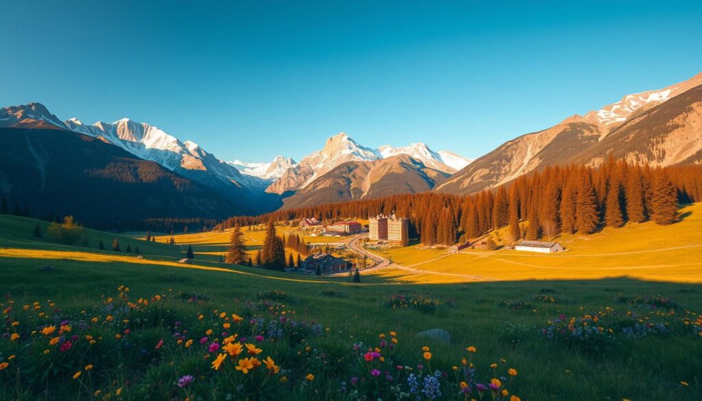Best towns in America Western landscape