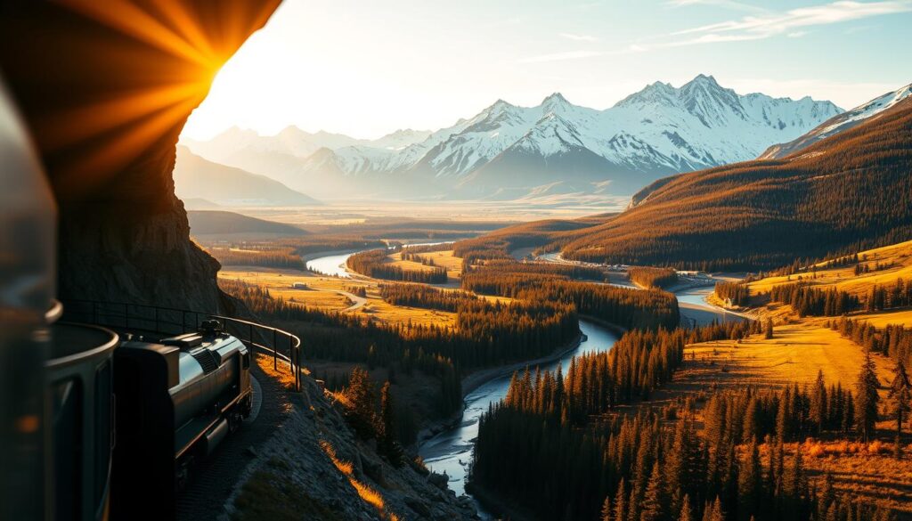 Canadian Train Routes Landscape Canadian Train Routes Landscape