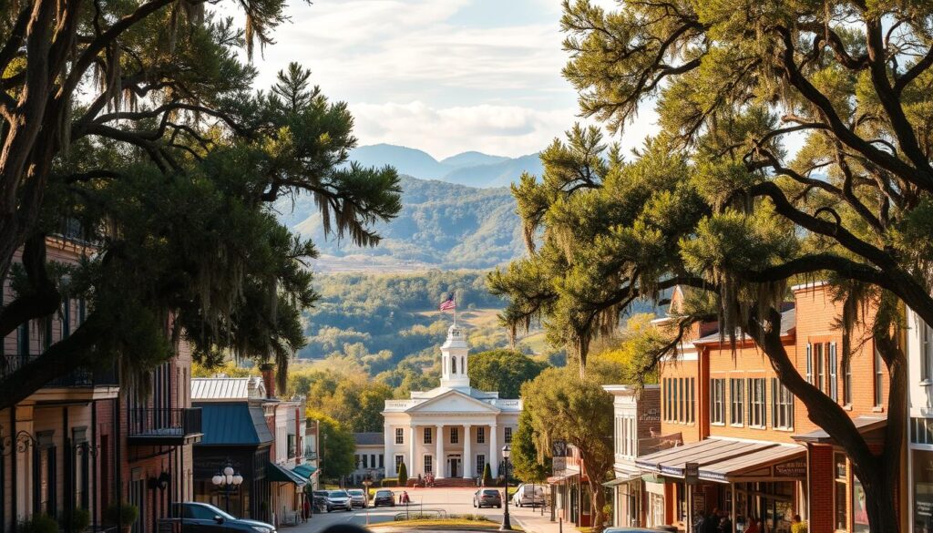 Southern Small Towns Landscape